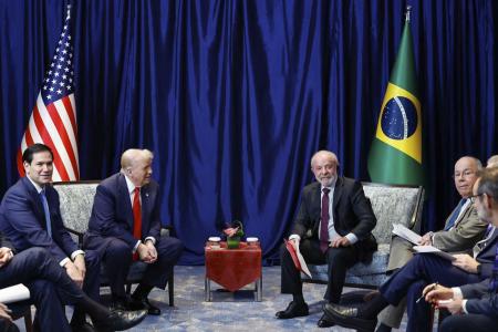 Trump e Lula em encontro ainda em 2025
