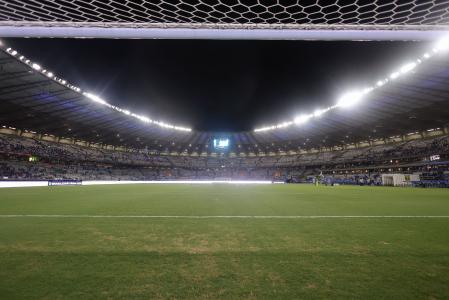 Mineirão preparado para Cruzeiro x Atlético, pelo Brasileirão 2026