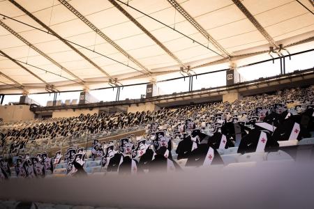 Camisas do Vasco no Maracanã antes do jogo contra o Fluminense
