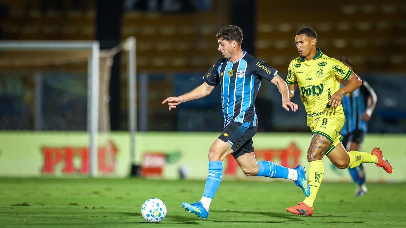 Grêmio busca empate com Mirassol e decidirá vaga nas quartas da Copa do Brasil em casa