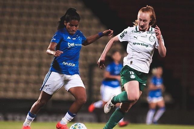 Cruzeiro empata com Palmeiras e garante vaga nas quartas de final do Brasileiro Feminino