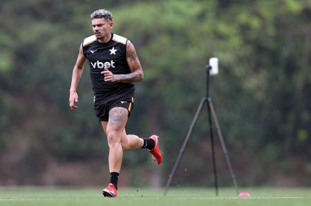 Tiquinho Soares foi reapresentado no Botafogo na semana passada