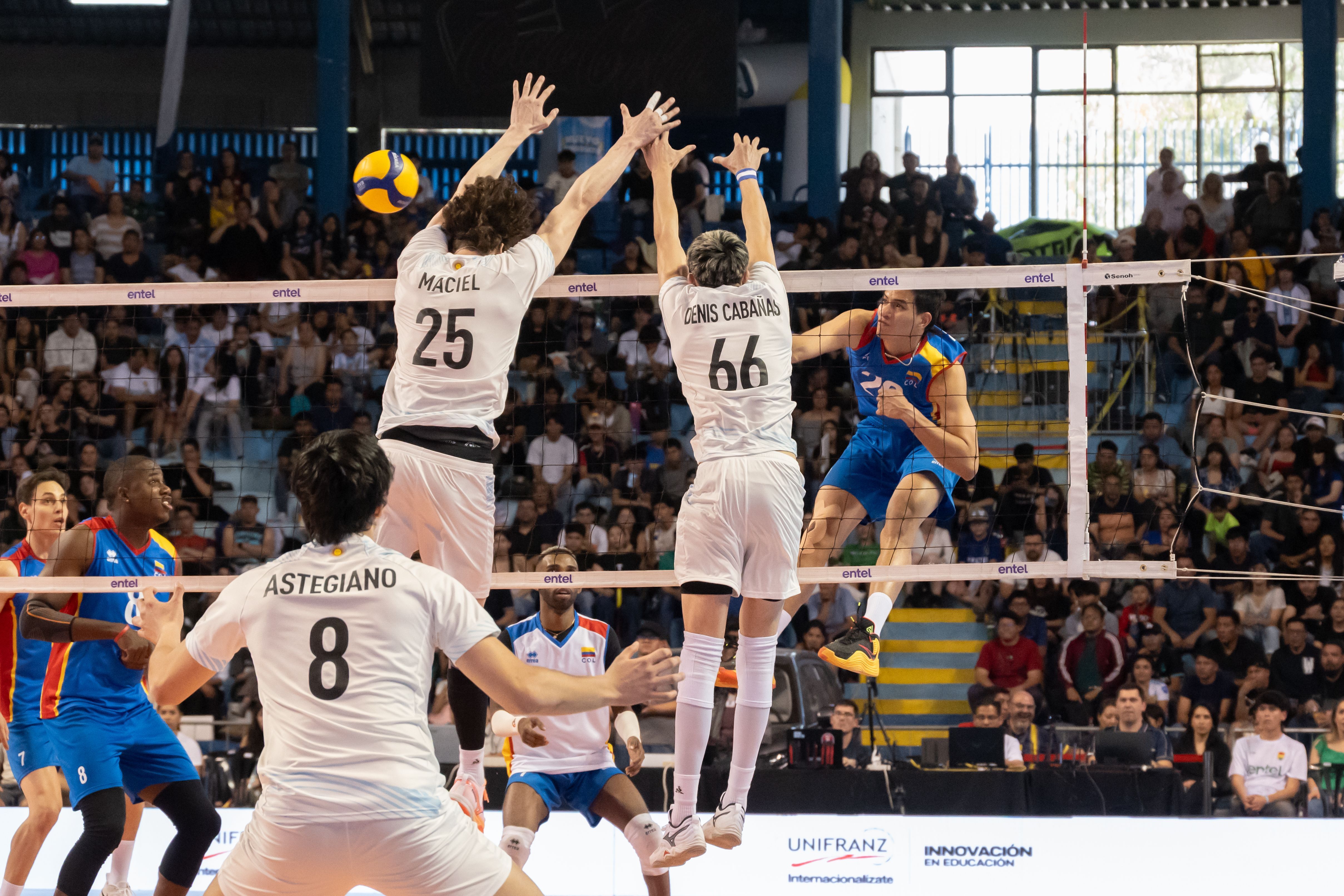 Argentina vence Colômbia e vai à final da Copa Sul-Americana de Vôlei Masculino
