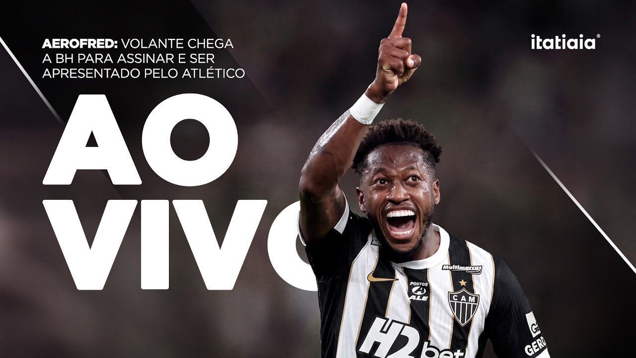 'AeroGalo': assista, ao vivo, à chegada de Fred ao Atlético
