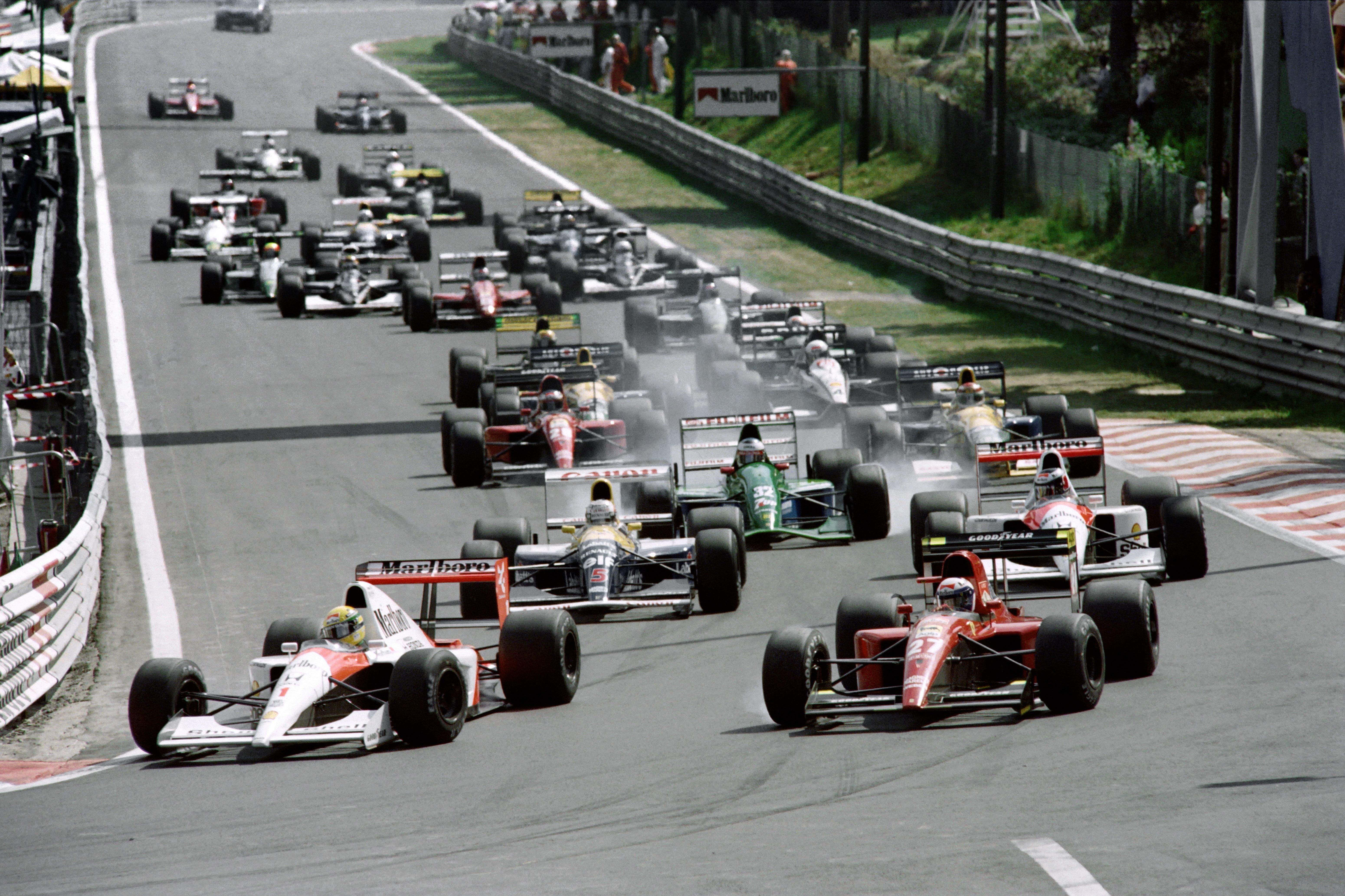 Schumacher pagou para estrear na Fórmula 1 em meio ao domínio de Senna