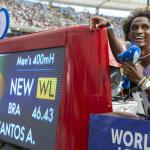 Brasileiro conquista etapa da Diamond League com melhor marca do ano