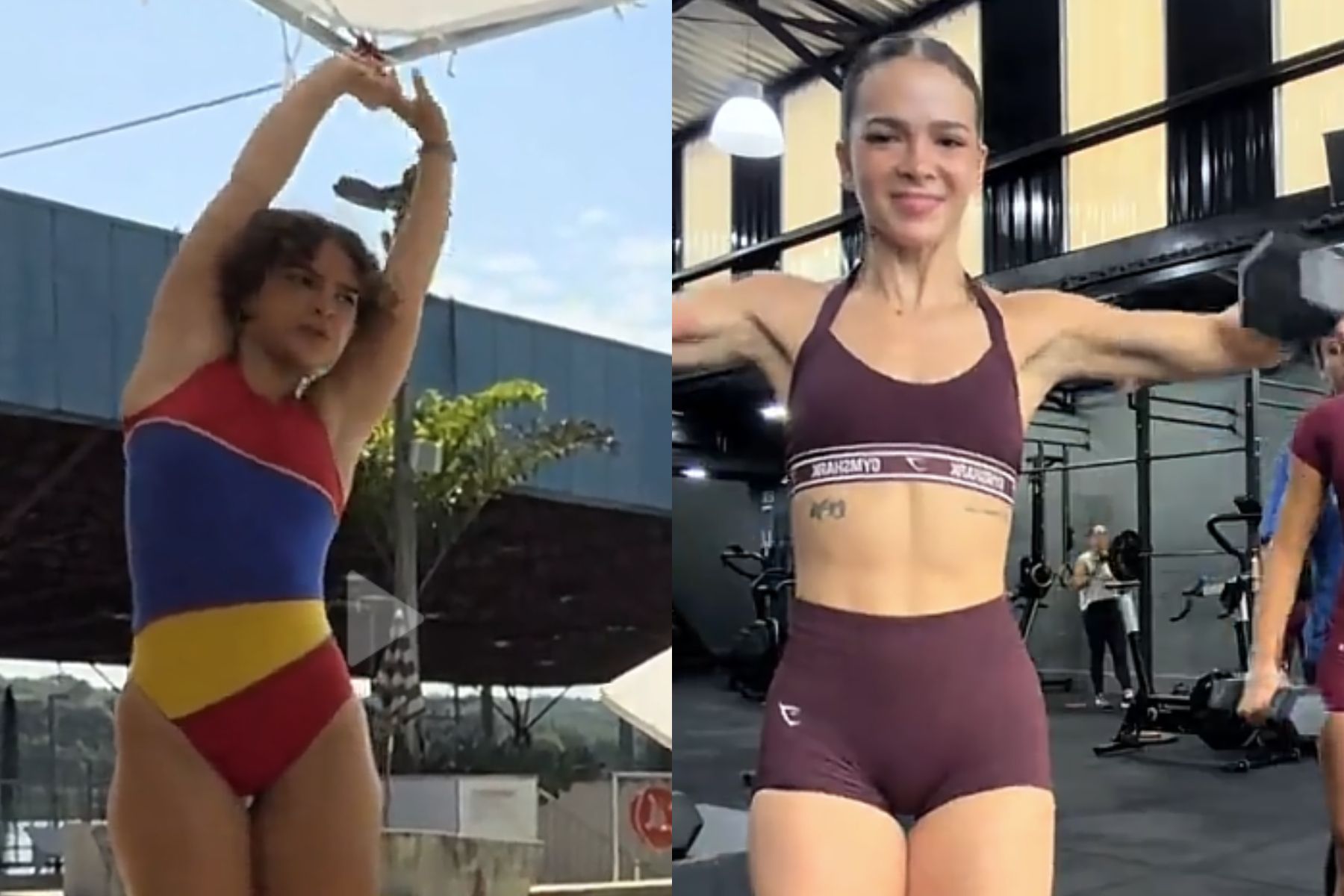 Mel Maia exibe antes e depois e choca seguidores: ‘Melhor motivação’