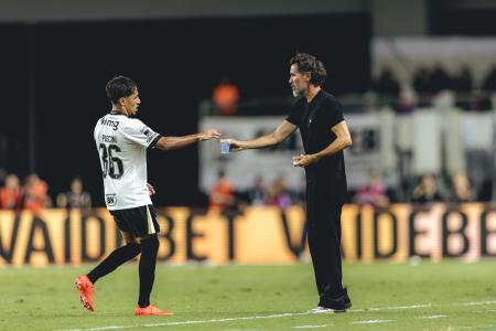 Eduardo Domínguez, treinador do Atlético