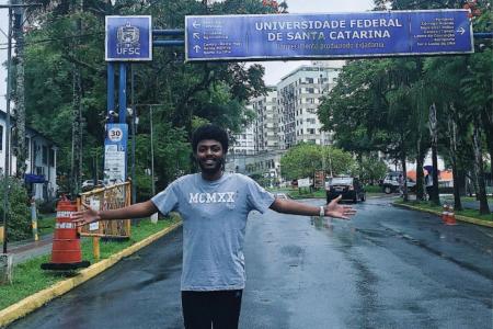 Bruno optou pela UFSC, mas tinha nota para entrar em qualquer universidade do Brasil • Reprodução
