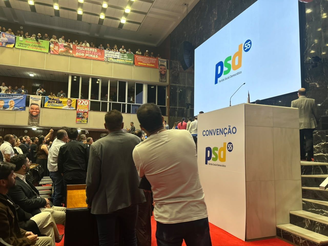 PSD termina convenção sem definição para o cargo de vice na chapa de Simões