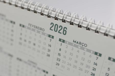 Calendário de 2026