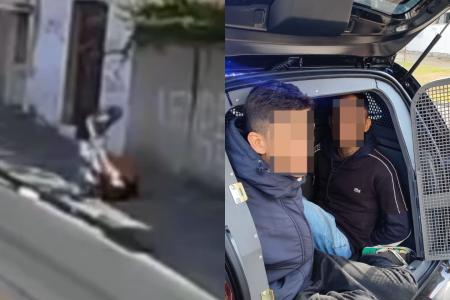 Dupla é presa suspeita de chutar mulher durante tentativa de roubo em BH