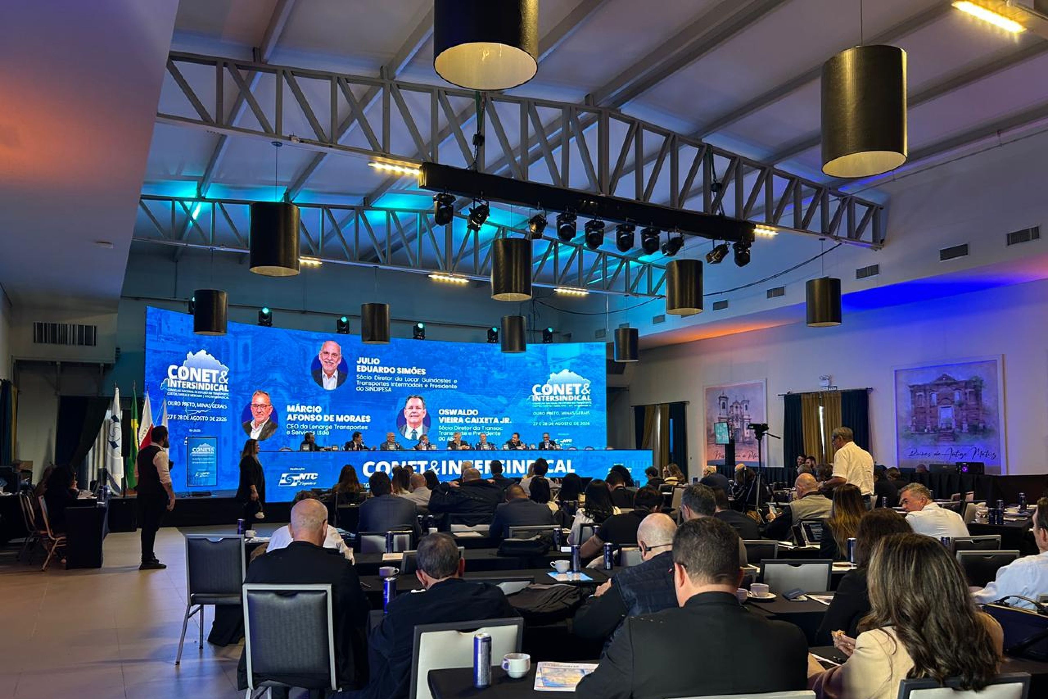 Evento em Ouro Preto discute prioridades do transporte rodoviário de cargas no Brasil