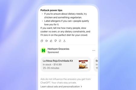 Open-AI explica anúncios em plano do ChatGPT no Brasil: 'Teste para aprender' • Divulgação/ OpenAI