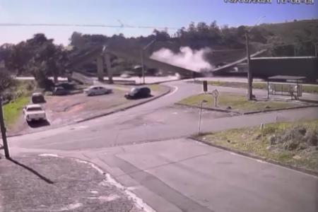 Polícia Civil de SP investiga empresa de caminhão que derrubou passarela na Fernão Dias