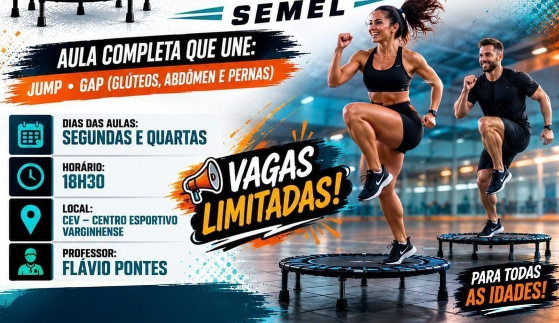 Prefeitura de Varginha lança projeto gratuito Aero Cross no CEV