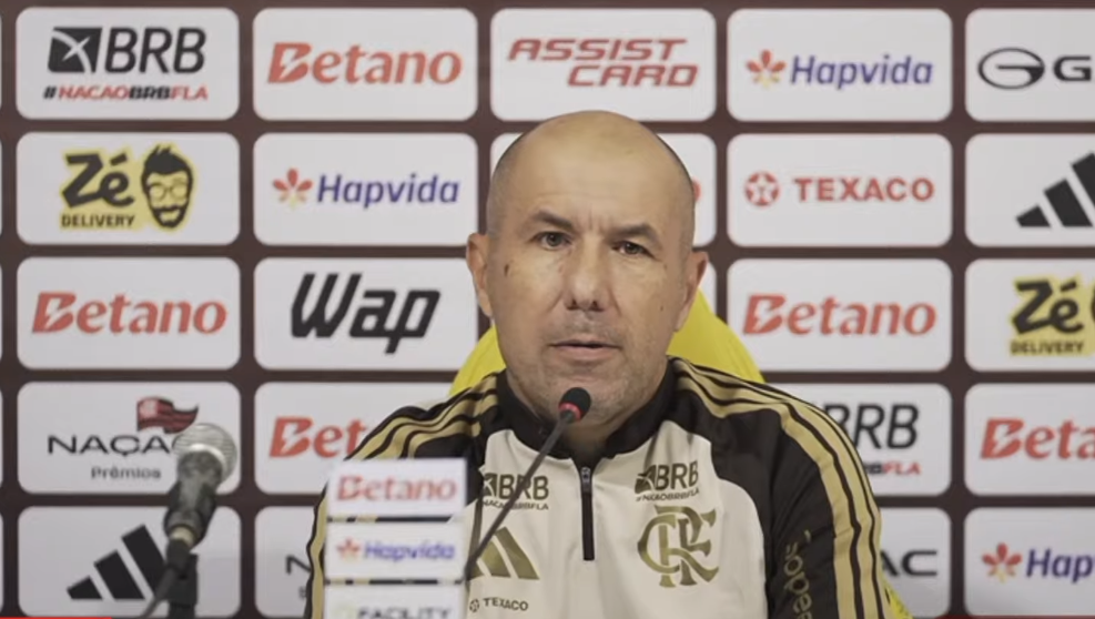 Técnico do Flamengo, Jardim manda recado antes de decisão contra o Cruzeiro na Libertadores