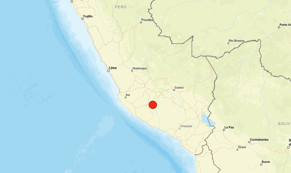 Terremoto de magnitude 6,7 atinge o Peru