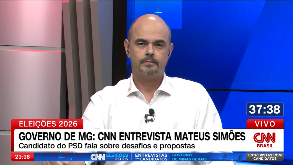 Simões minimiza desempenho em pesquisas e se vê em boa posição para a reeleição