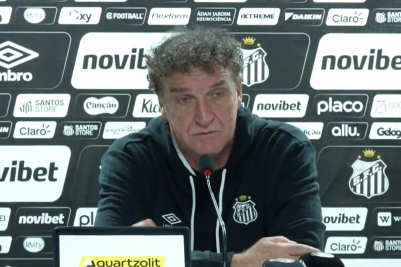 Cuca fala sobre alvos no mercado e transfer ban do Santos: 'Tentamos por salário em dia'