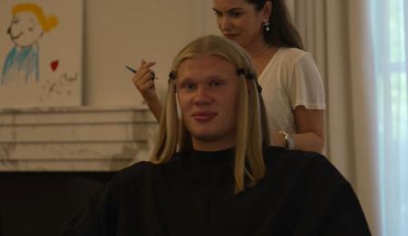 Erling Haaland está de novo visual para a temporada 2026/27