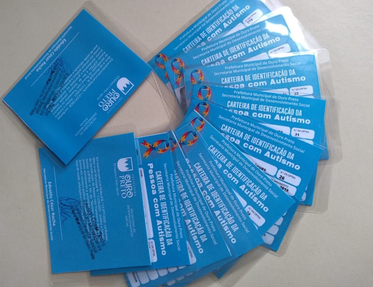 Ouro Preto emite 132 carteiras de identificação para pessoas com Transtorno do Espectro Autista