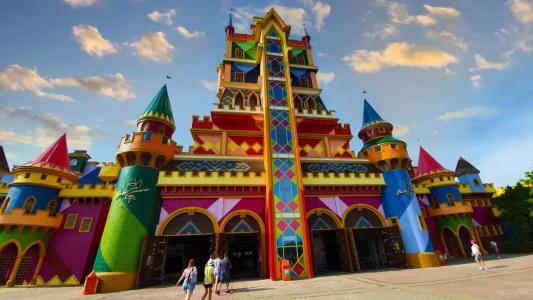 Plano de expansão do Beto Carrero World inclui novas áreas temáticas, atrações e hotéis • Divulgação/BCW