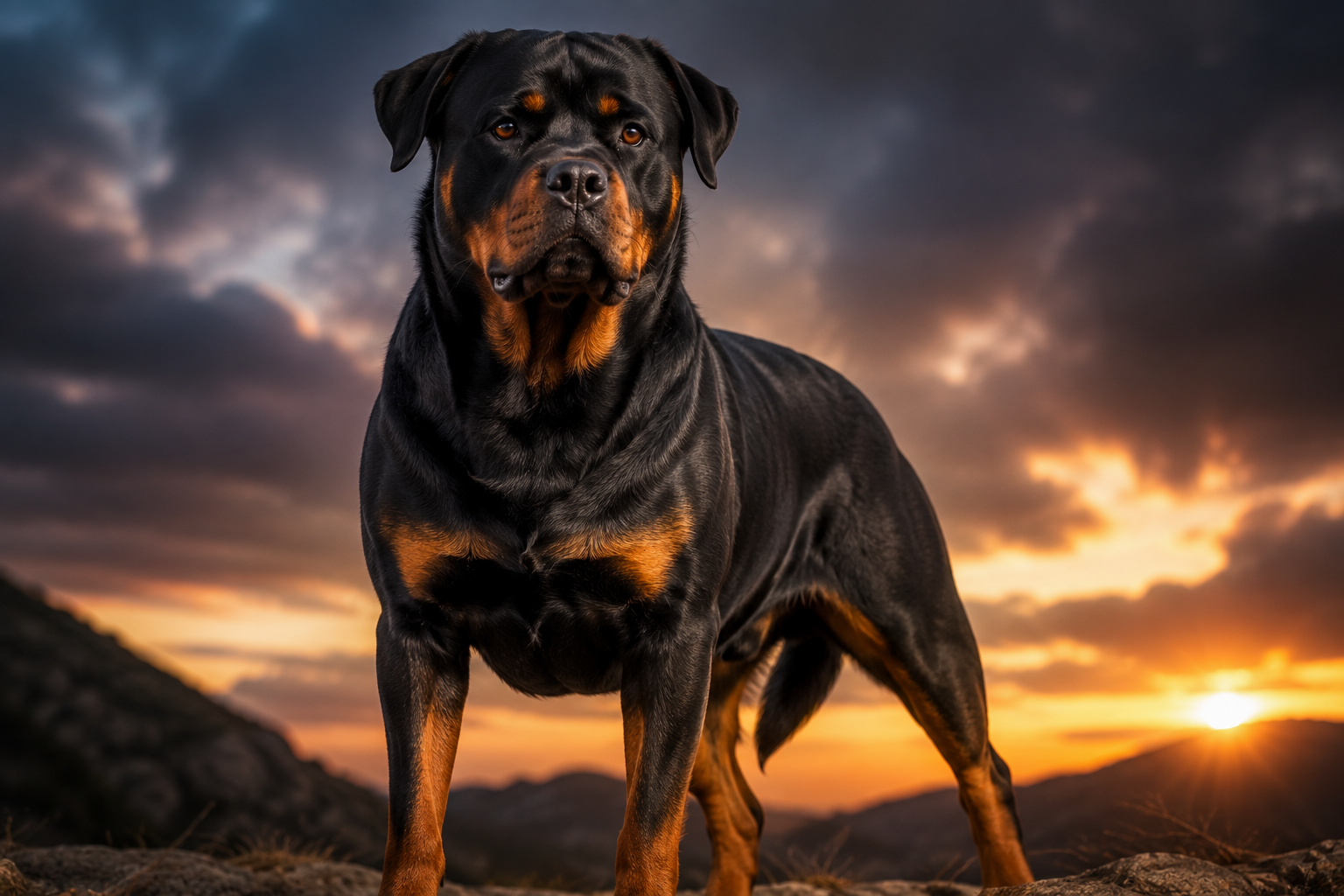 A história do rottweiler: no passado, já foi cão de açougueiro e ajudante de fazendeiros