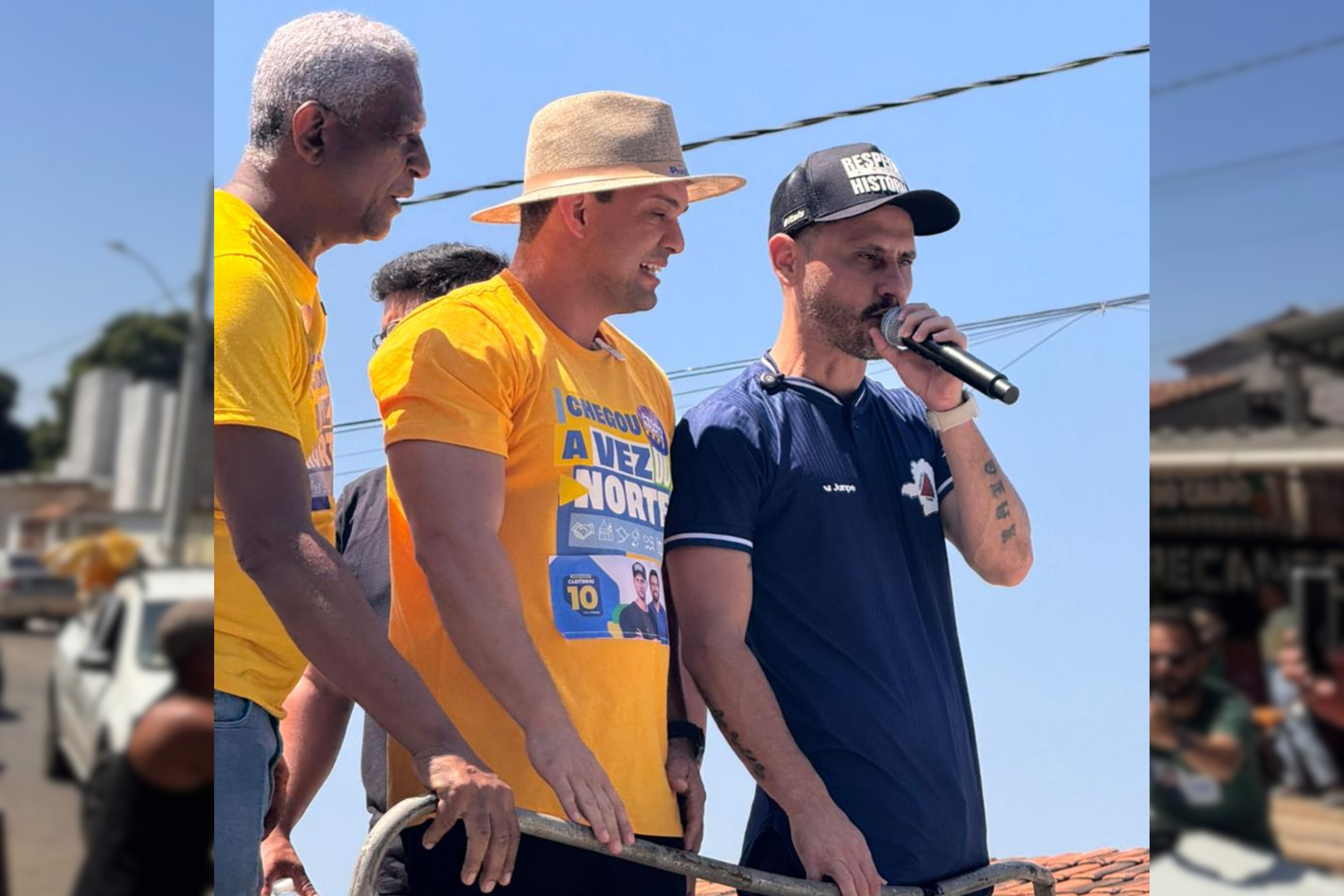 No Norte de Minas, Cleitinho cita 'terrorismo' ao falar das contas públicas