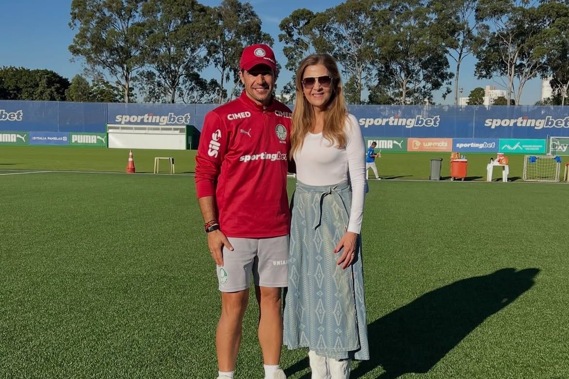 'Vamos em frente': Leila Pereira é direta sobre trabalho de Abel no Palmeiras