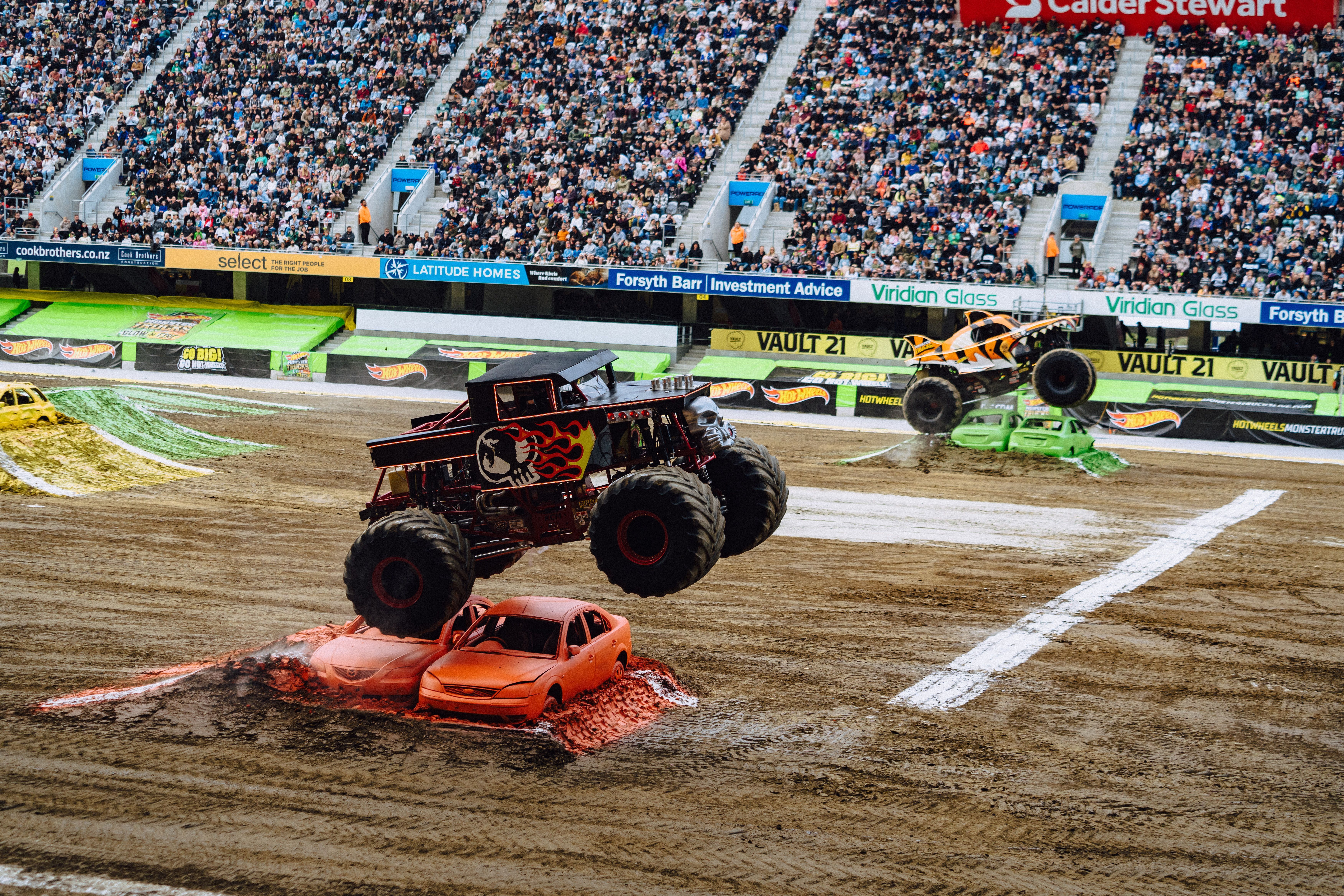Hot Wheels Monster Trucks Live confirma apresentação em Belo Horizonte na turnê 2027