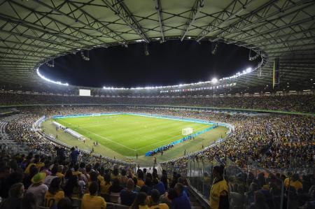 Mineirão lotado para Brasil 0 (7) x (6) 0 Austrália, em disputa do futebol feminino na Rio-2016