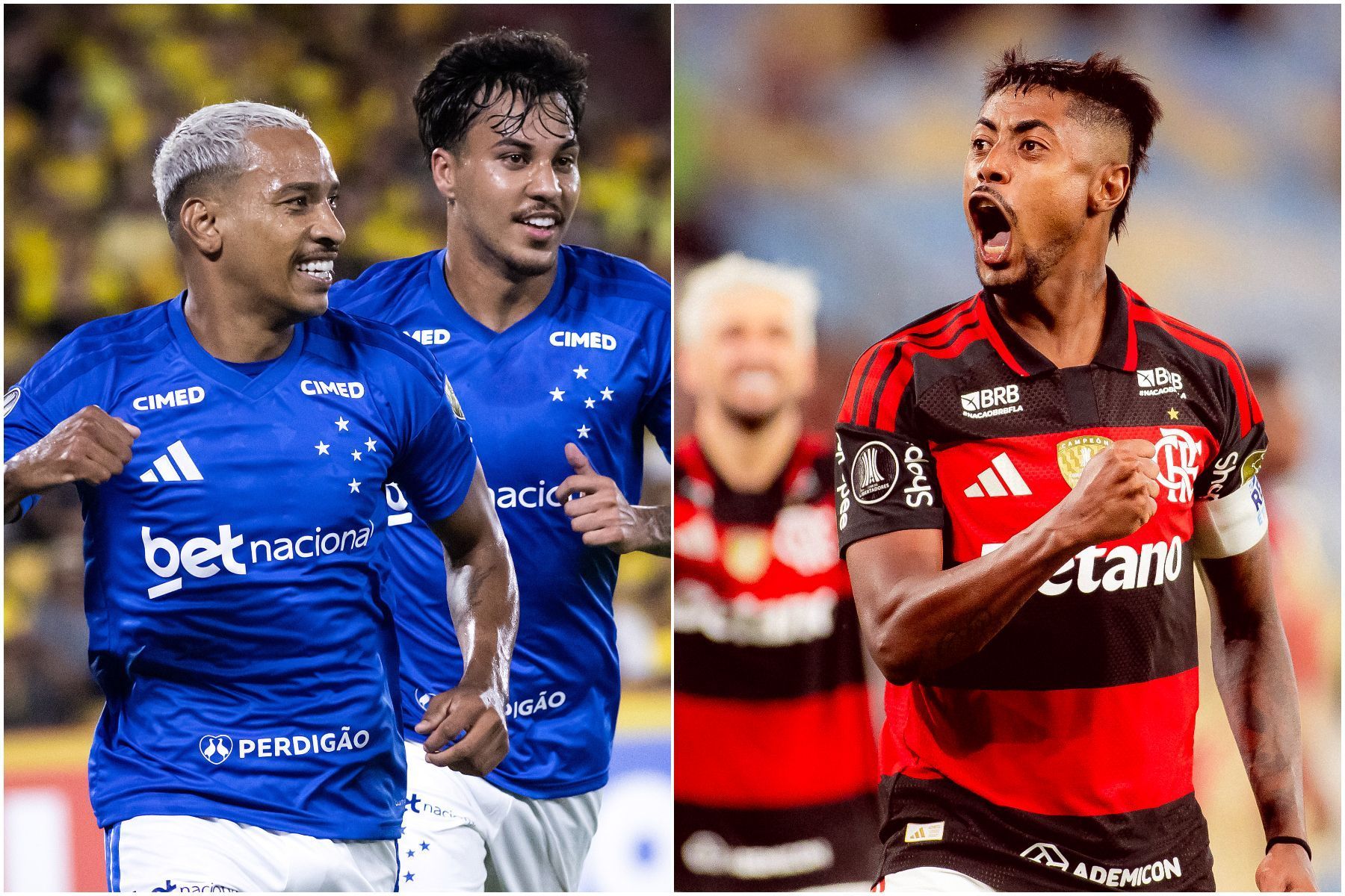 Cruzeiro x Flamengo: os uniformes para a primeira 'decisão' na Libertadores