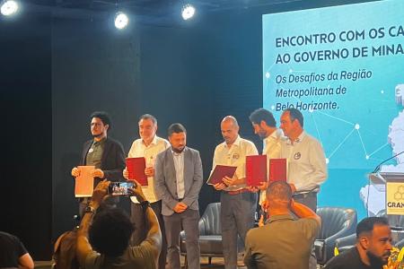 Integração da Grande BH pauta fala de todos os candidatos ao governo de MG em sabatina