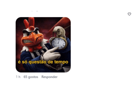 Torcida do Atlético nos comentários do post de Farbizio Romano • Reprodução
