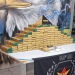 Denúncia leva PM a ponto de distribuição com quase 200 kg de maconha, em Santana do Paraíso