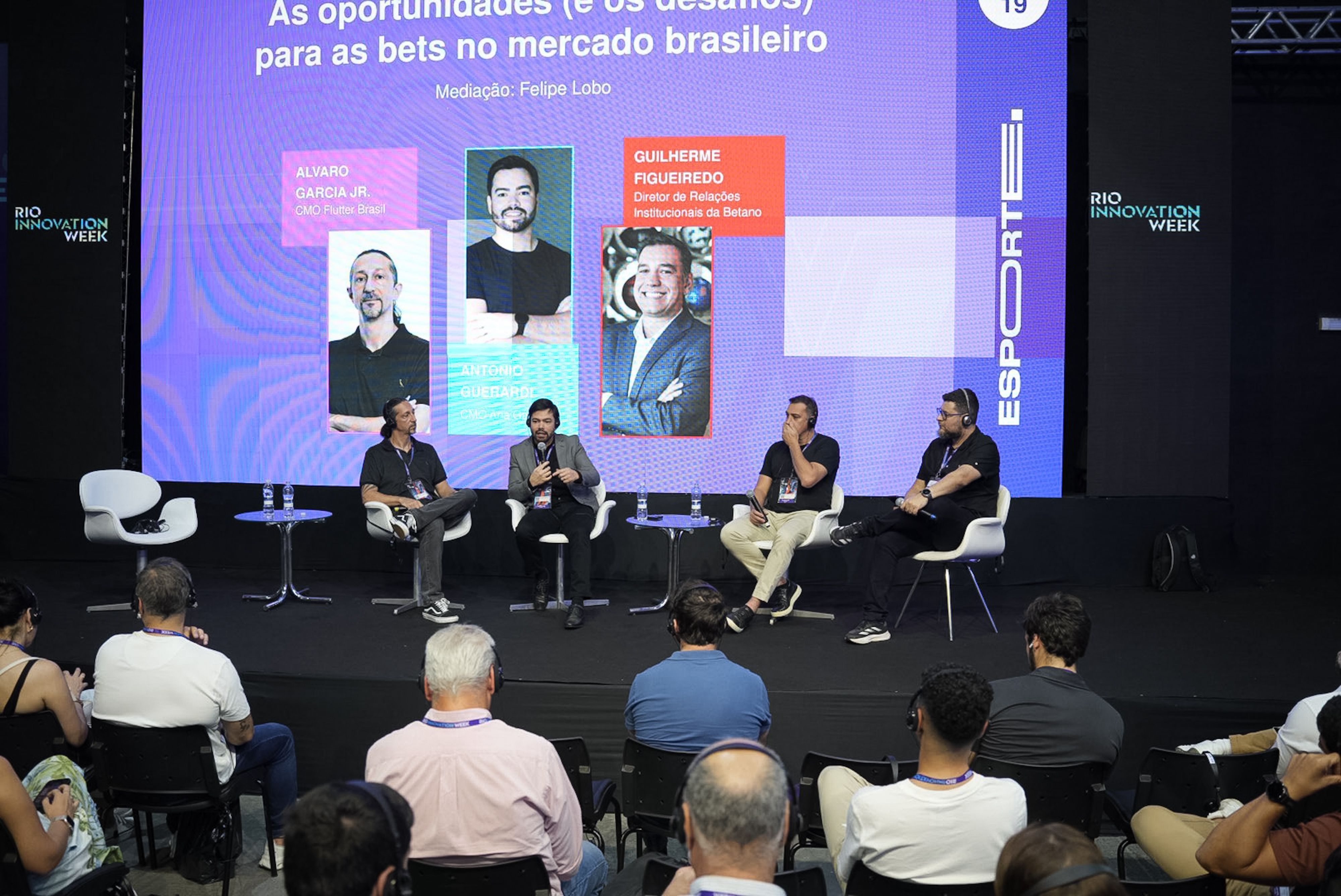 Antonio Guerardi defende regulação como conquista do mercado de apostas na Rio Innovation Week