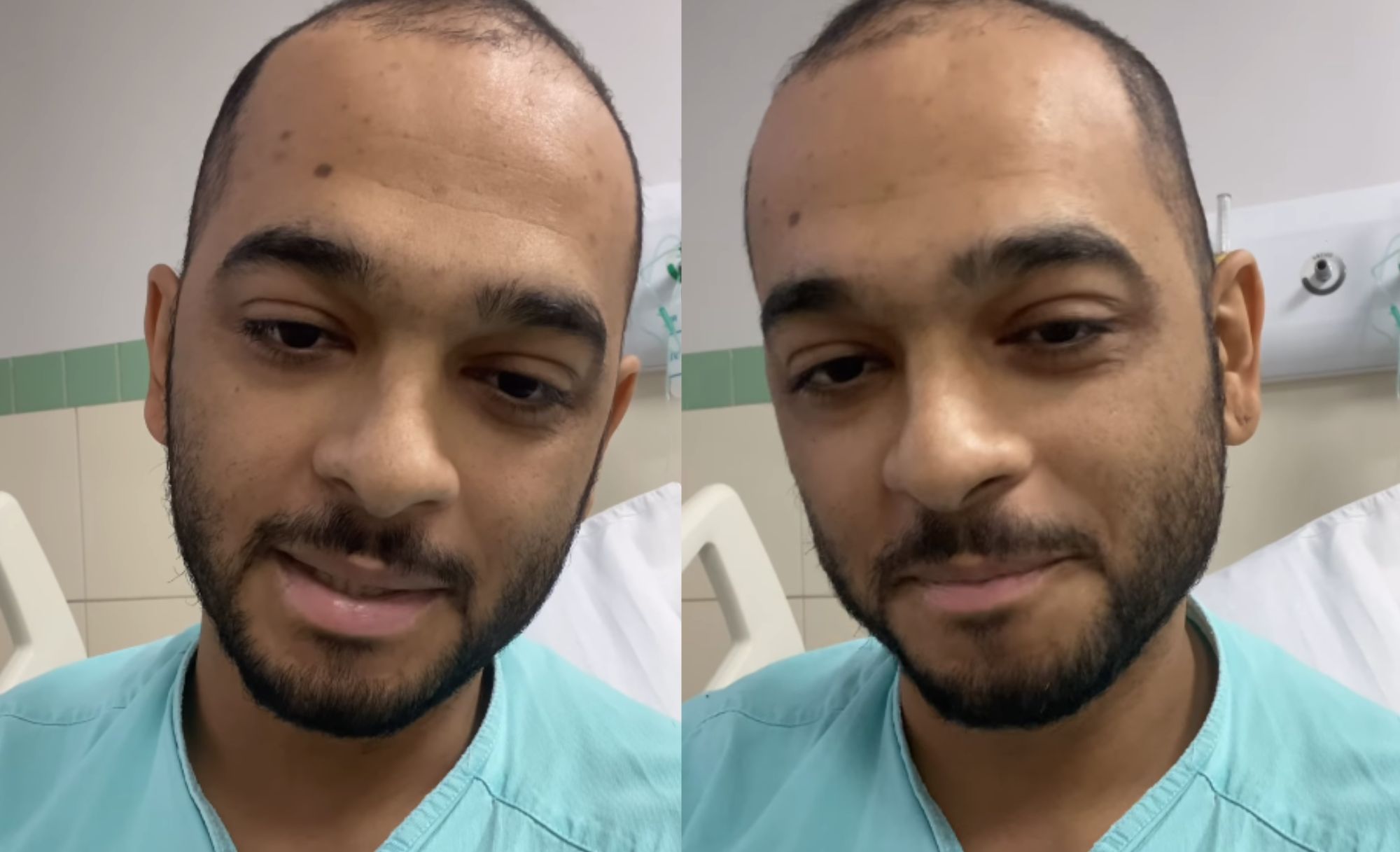 No hospital, cantor Eduardo fala pela 1ª vez sobre leucemia e pede orações