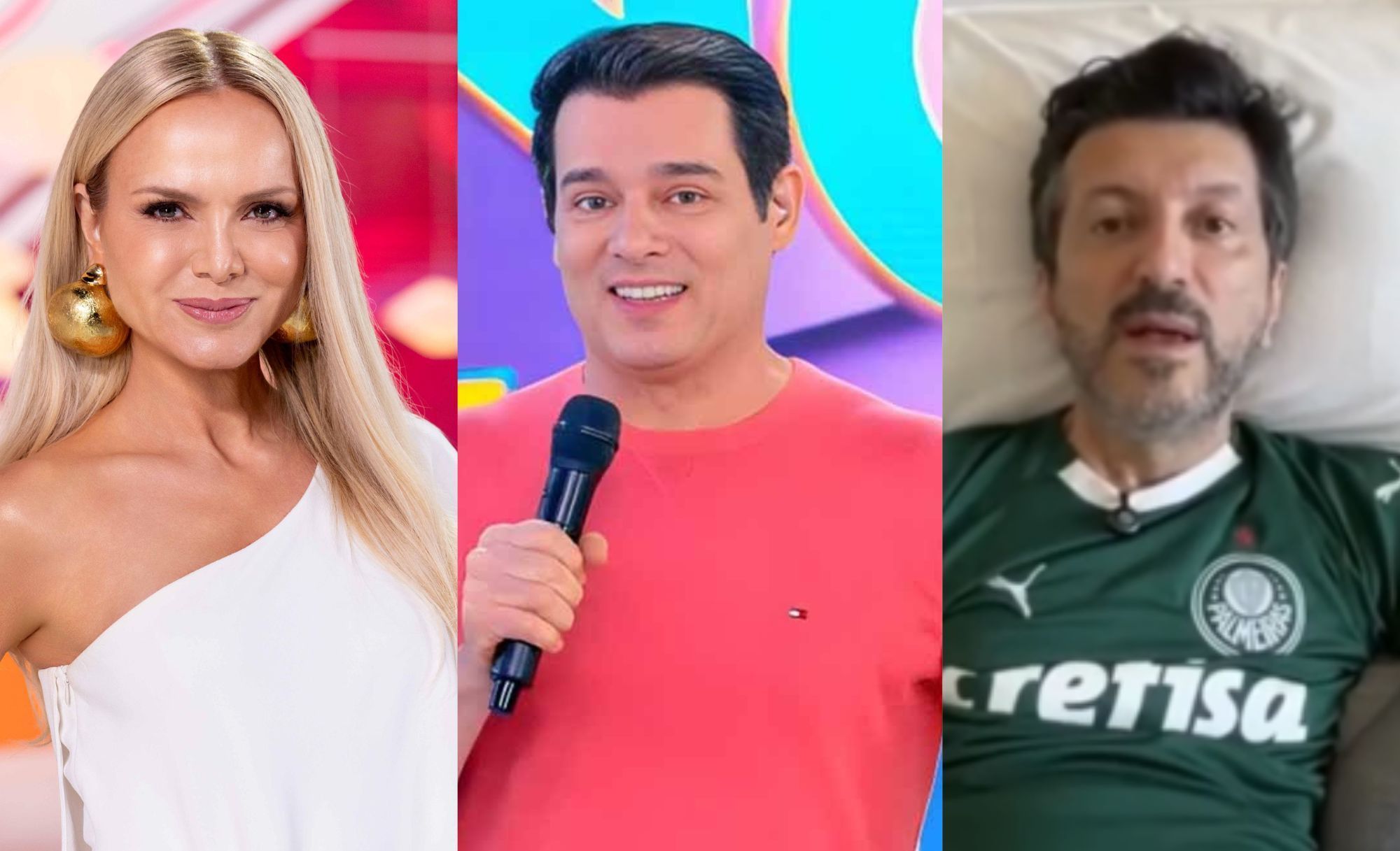 Eliana, Celso Portiolli e mais: estrelas da TV fazem força-tarefa para salvar Lito Sousa