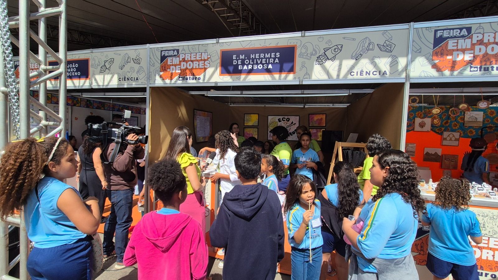 Expo Empreendedores do Futuro reúne projetos de 56 unidades de ensino de Ipatinga 