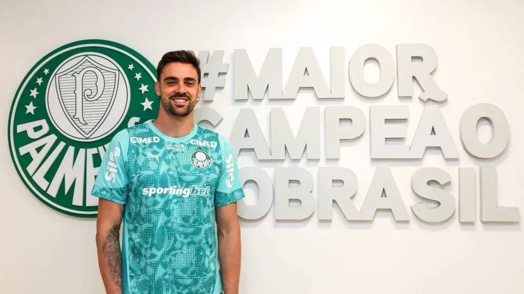 Palmeiras anuncia contratação de Bruno Bertinato, ex-goleiro da Portuguesa