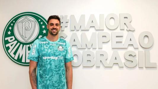 Bruno Bertinato assinou com o Palmeiras até o final da temporada de 2026