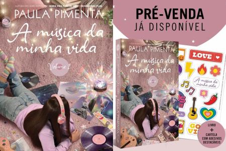 Capa do livro "A Música da Minha Vida, Vol. 1" • Divulgação