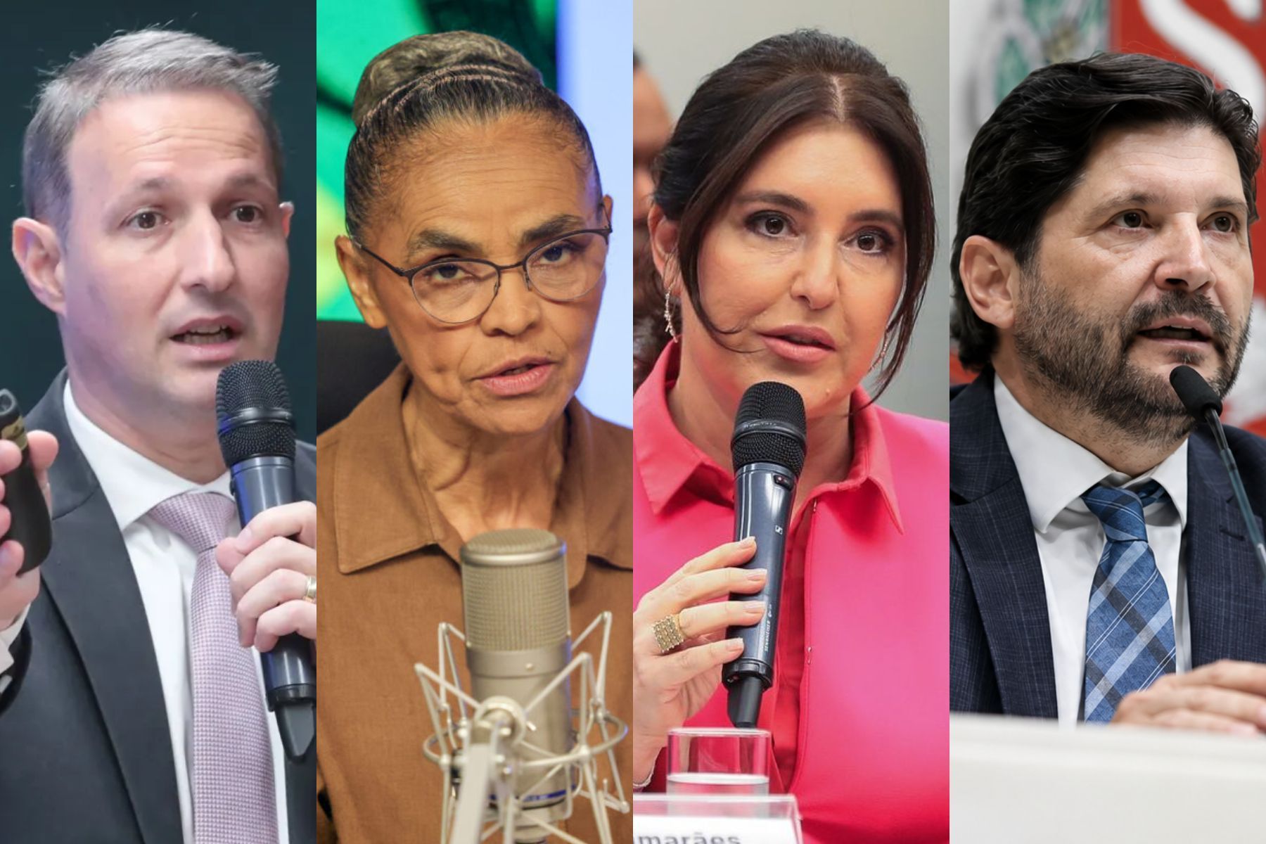 Senado em SP: Derrite tem 12%, Marina 11%, Tebet 11% e André do Prado 7%, aponta Quaest