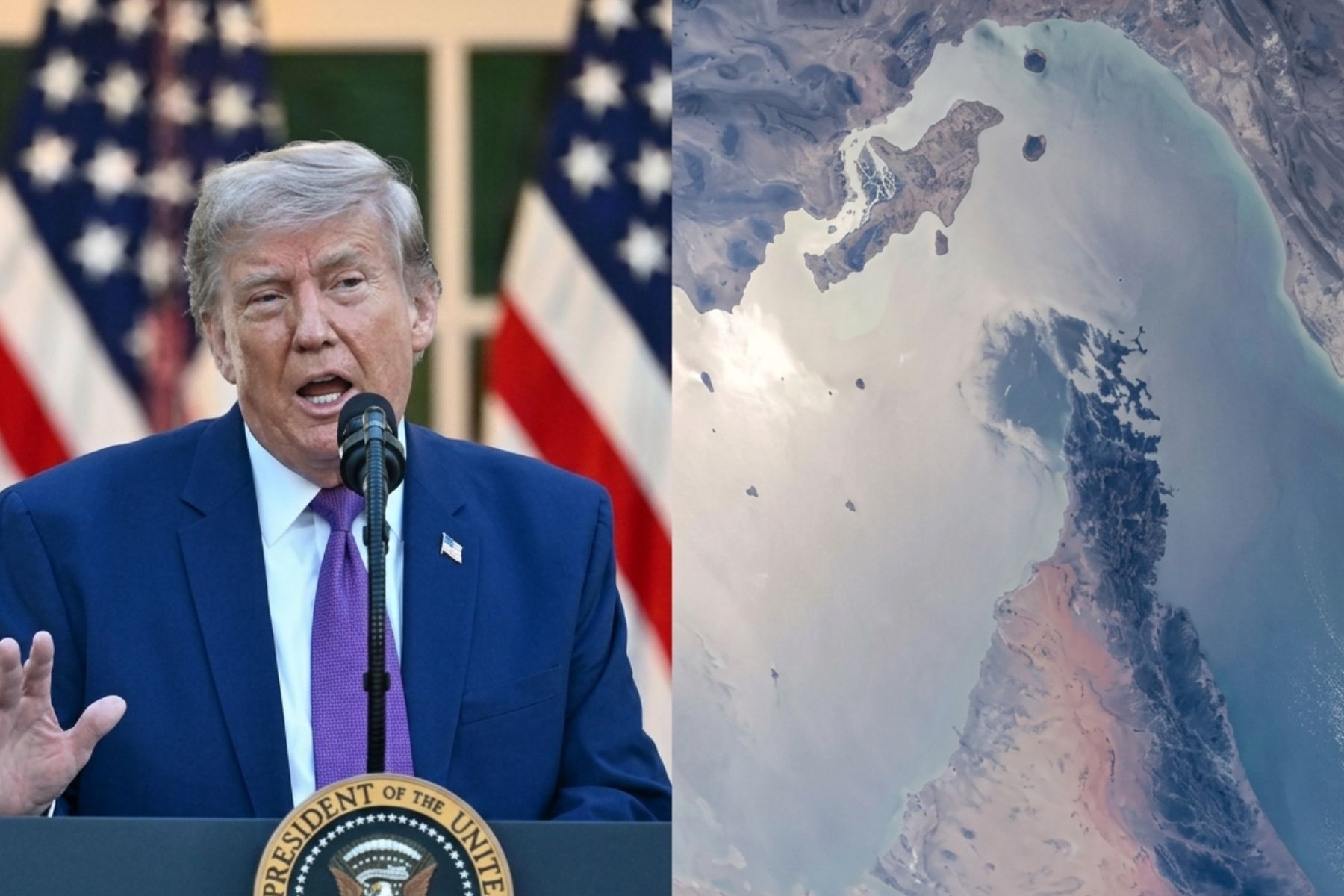 Estreito de Ormuz: Trump afirma ter controle marítimo e chama bloqueio naval e 'muro de aço'