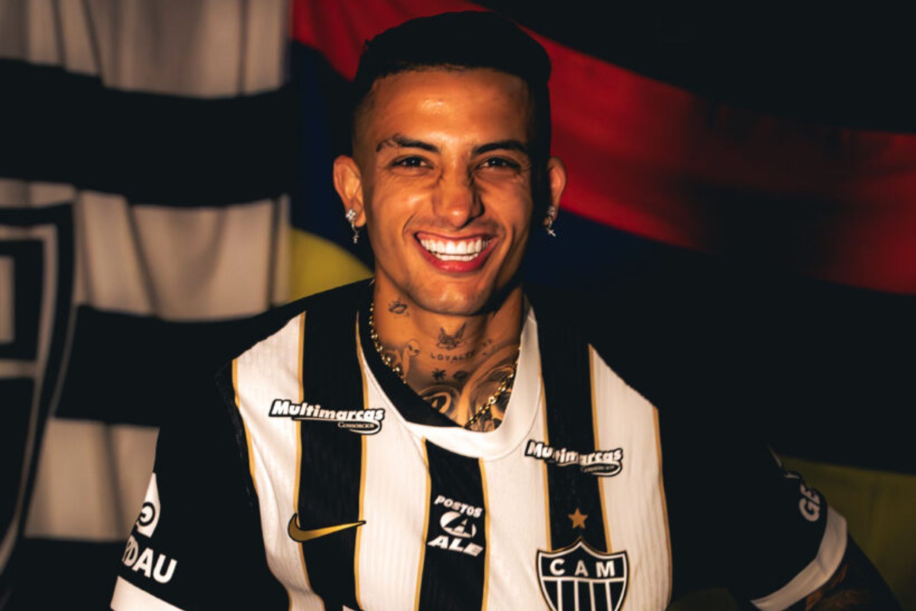 Castaño diz que está pronto para 'maratona' no Brasil com a camisa do Atlético