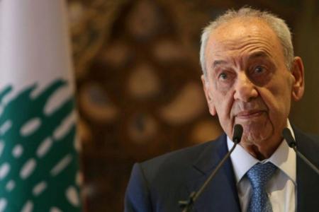 Na foto, o presidente do Parlamento do Líbano, Nabih Berri