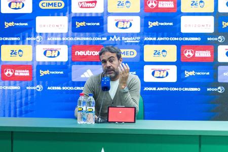 Artur Jorge, técnico do Cruzeiro • Julia Galvão/Cruzeiro