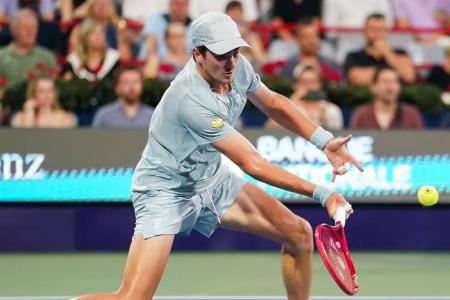 João Fonseca em ação pelo Masters 1000 de Montreal