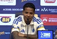 Wesley abre o jogo sobre interesse do Corinthians e escolha pelo Cruzeiro: 'Sou grato'